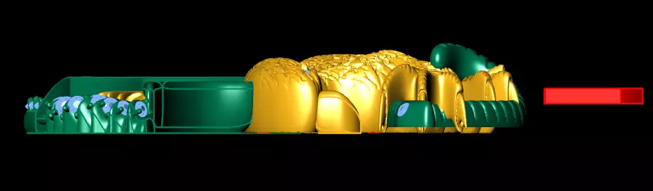 eagle pendant 3D print model_0