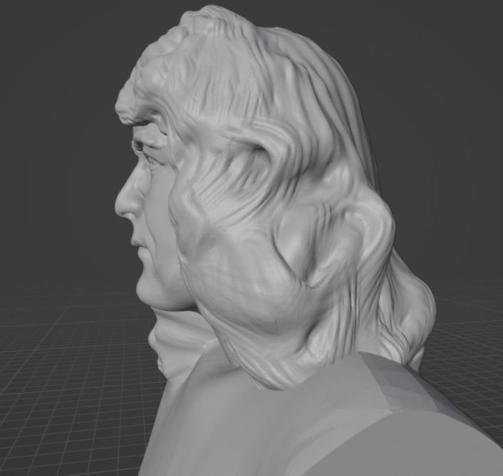 Jimmy Page 3D print model_7