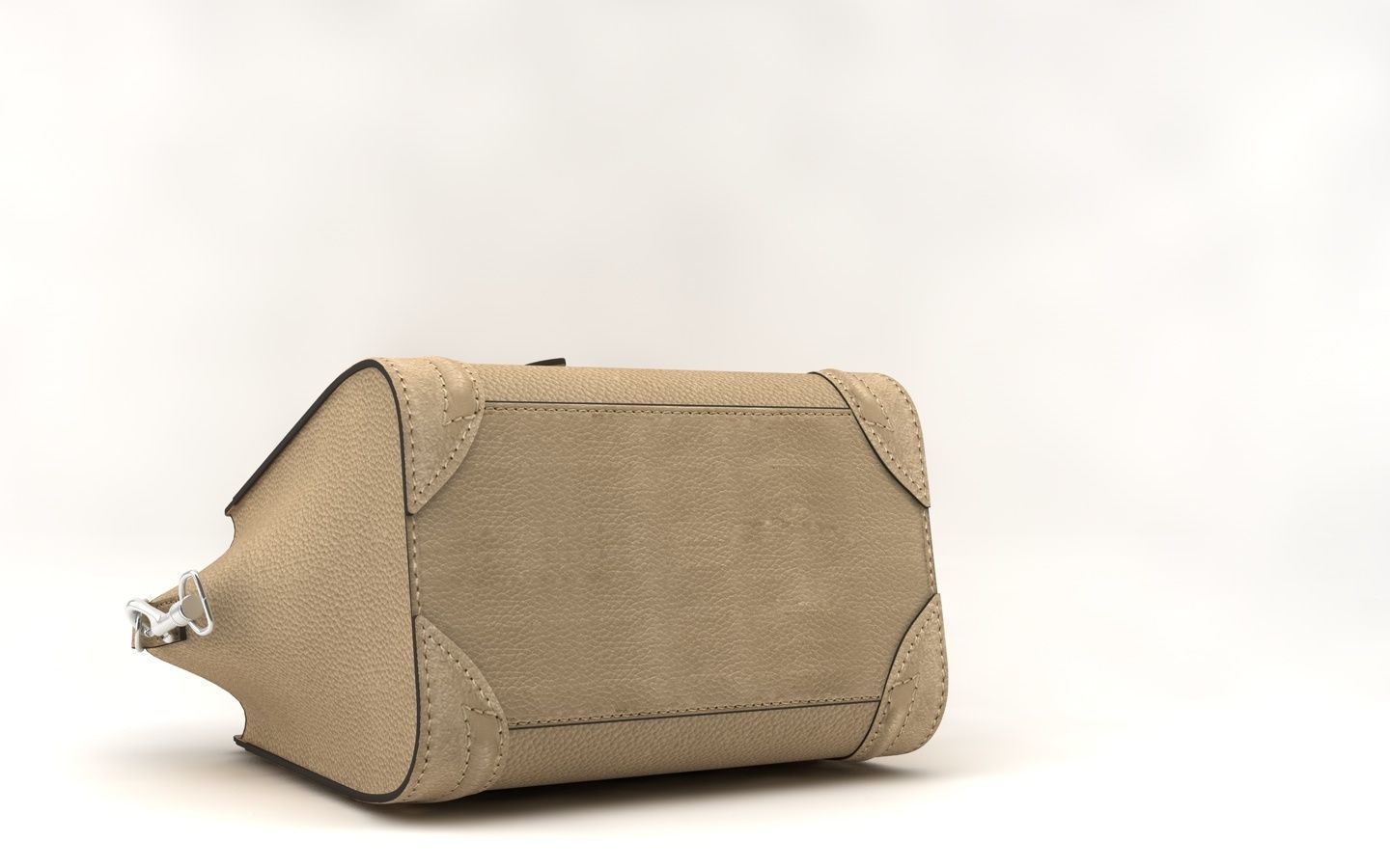 women bag Low-poly 3D model_15