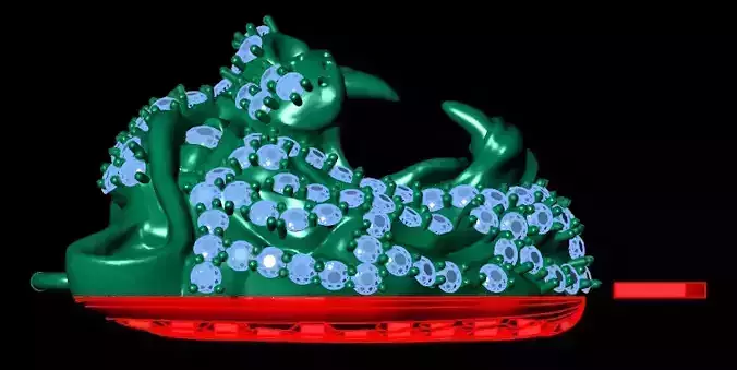 leopard head pendant