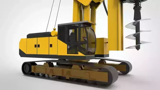 pile drilling machine