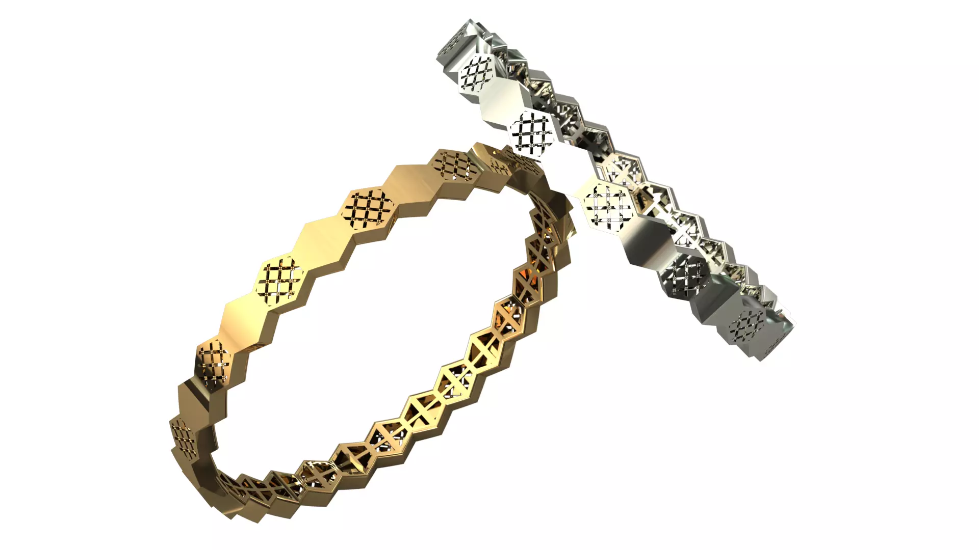 Fusion bangle code 706 in 4 sizes Free 3D print model