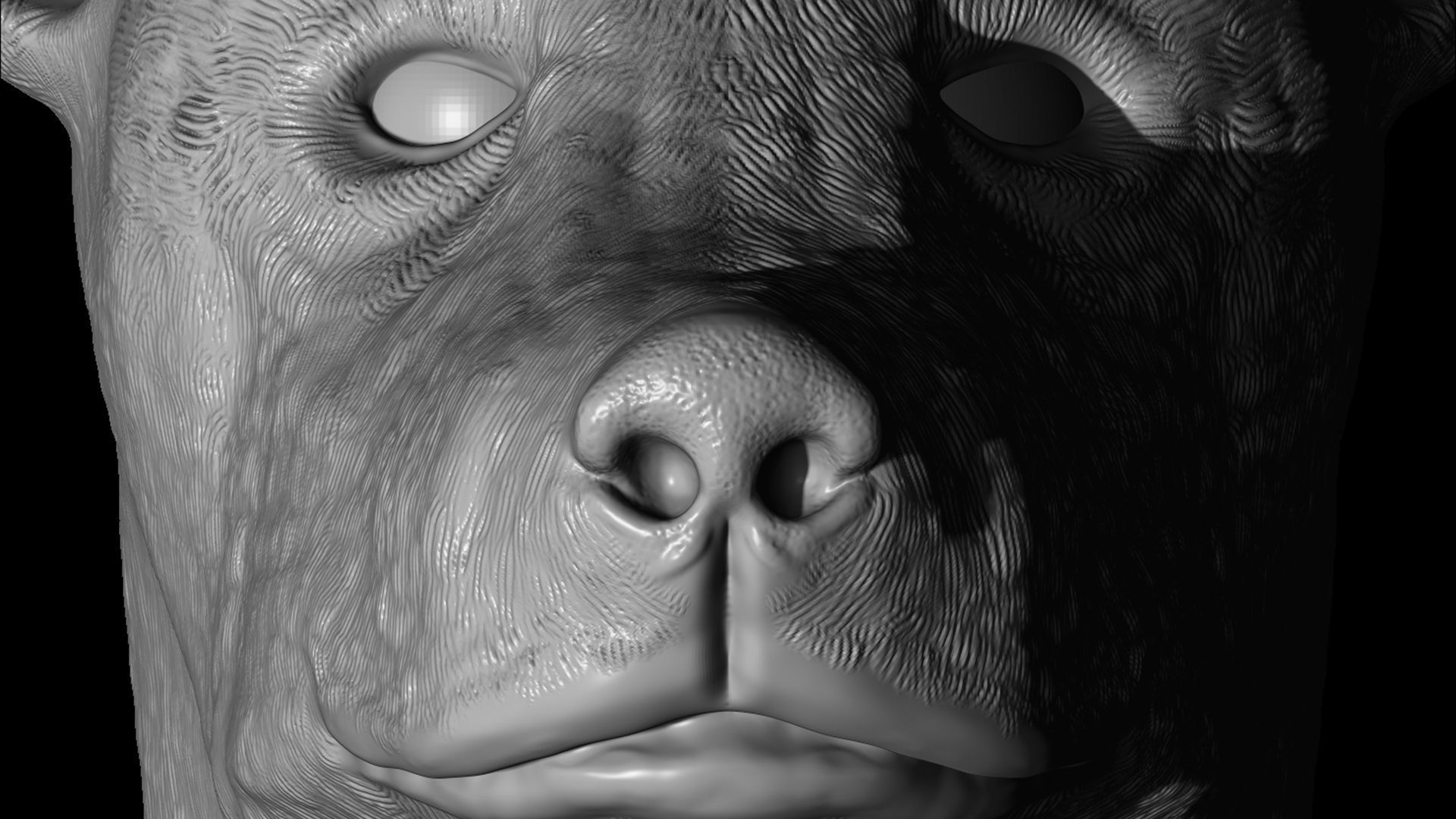 Cute Dog 3D print model_4