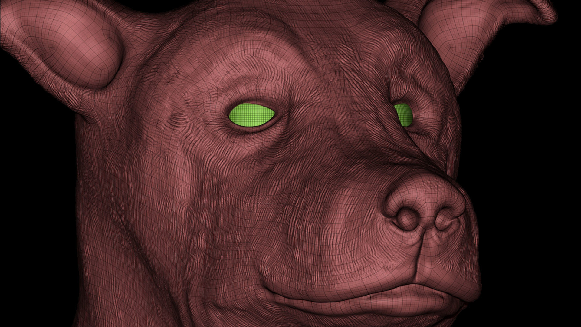 Cute Dog 3D print model_9