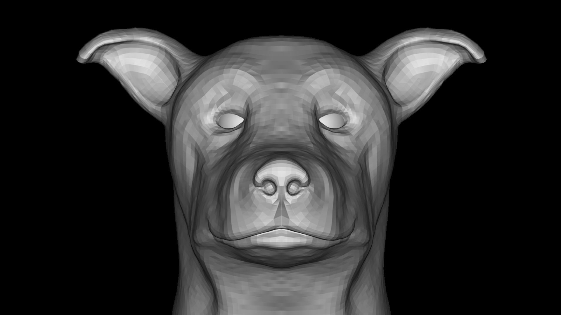 Cute Dog 3D print model_11