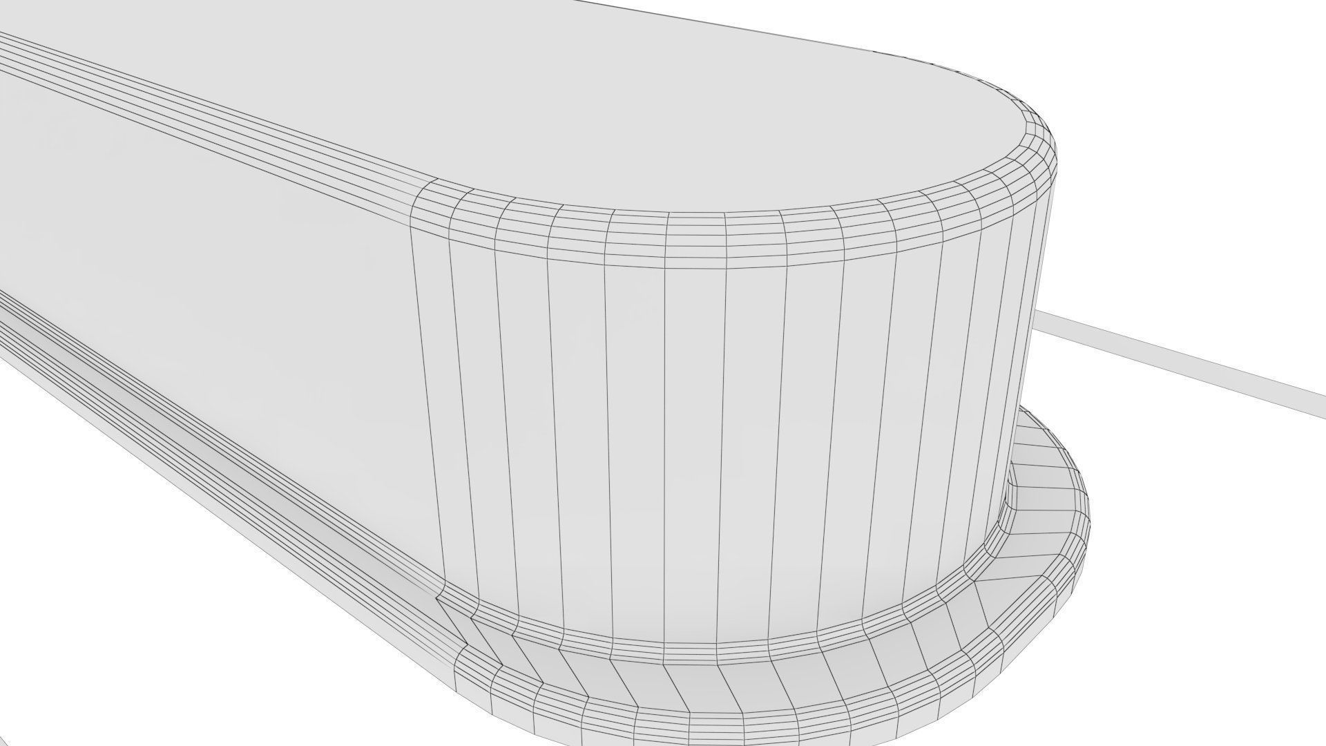 Circuit Board Element Low-poly 3D model_15