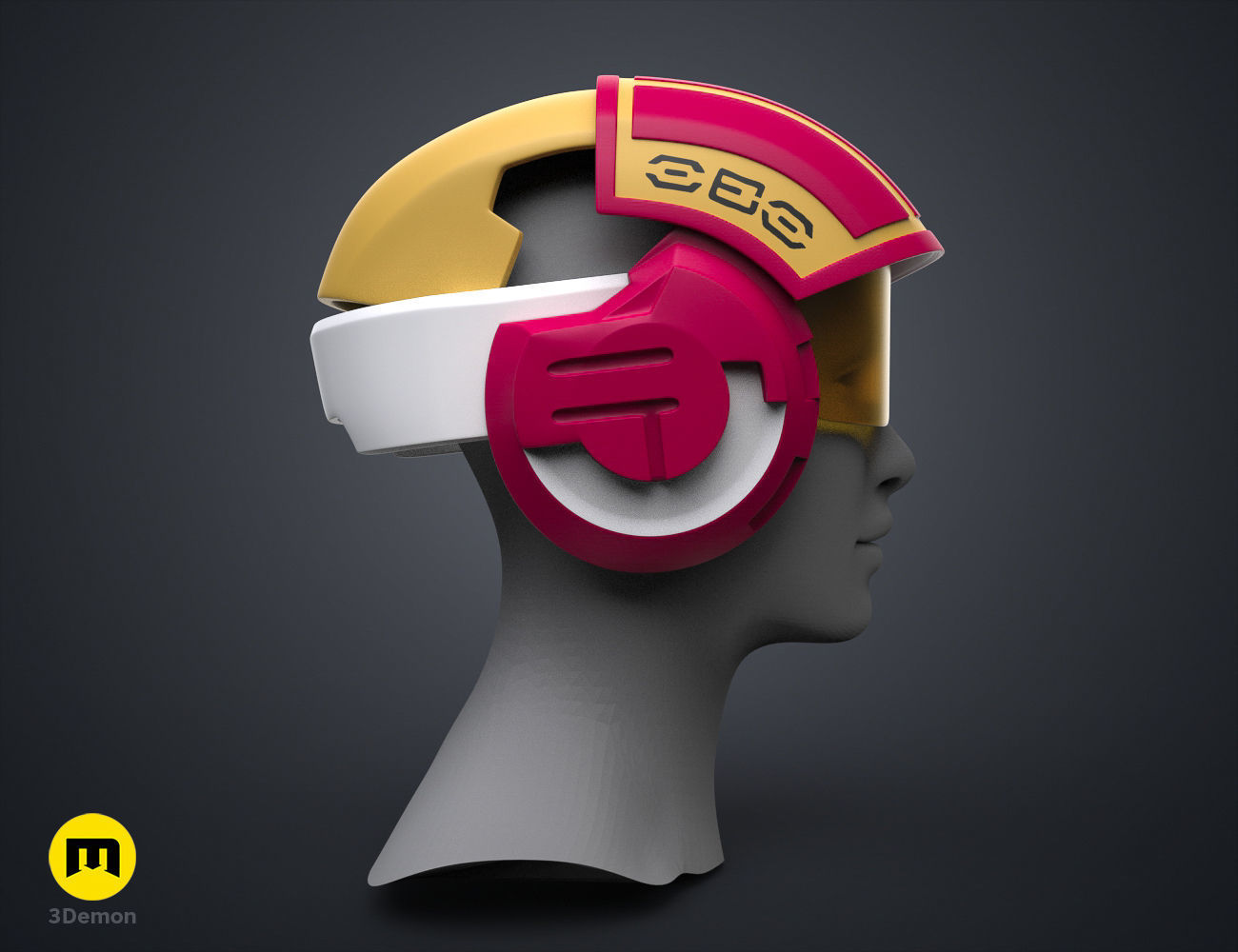 Sabine Speeder Helmet - Ahsoka 3D print model_12