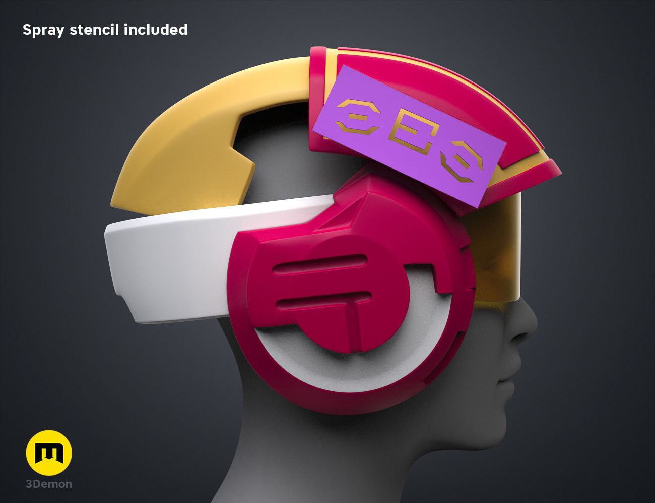 Sabine Speeder Helmet - Ahsoka 3D print model_9