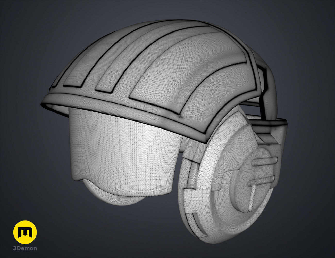 Sabine Speeder Helmet - Ahsoka 3D print model_18
