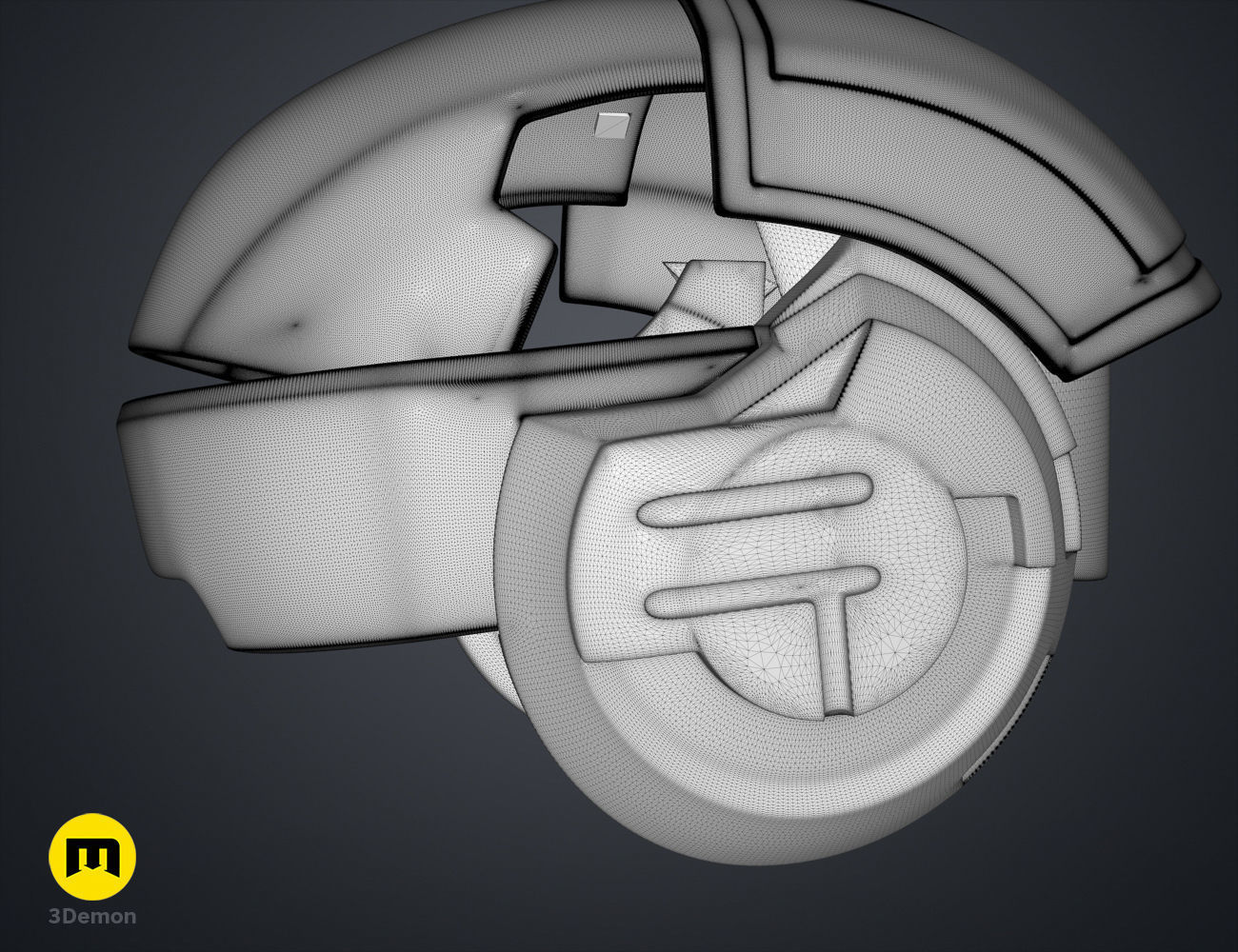 Sabine Speeder Helmet - Ahsoka 3D print model_26