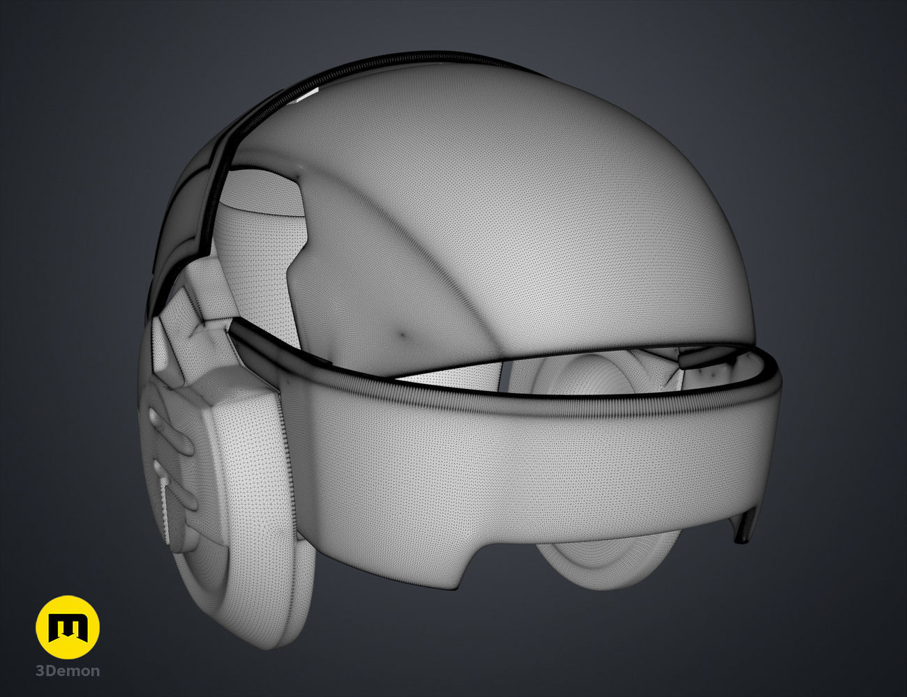 Sabine Speeder Helmet - Ahsoka 3D print model_22