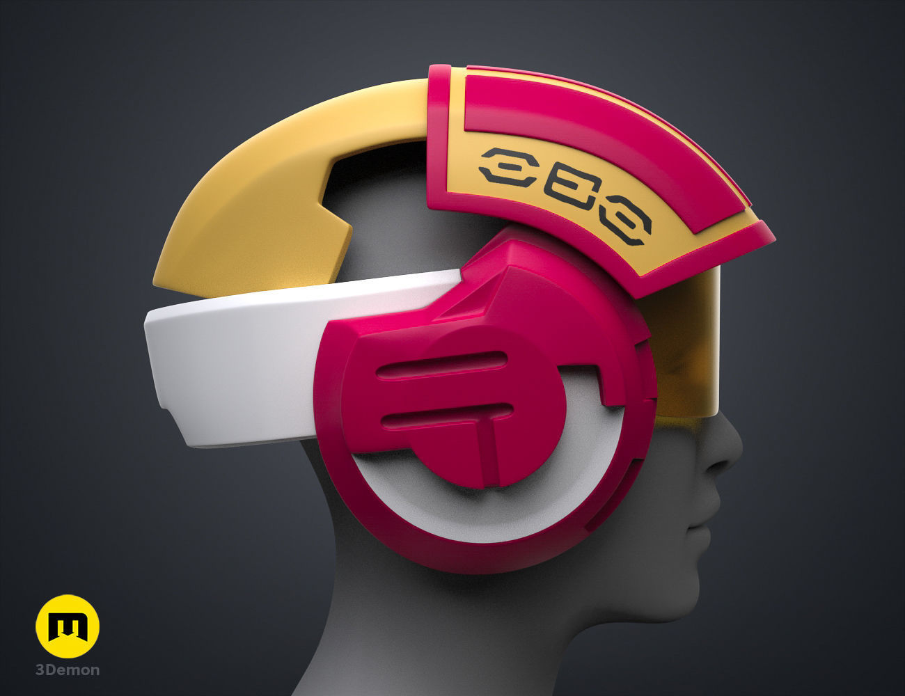 Sabine Speeder Helmet - Ahsoka 3D print model_10