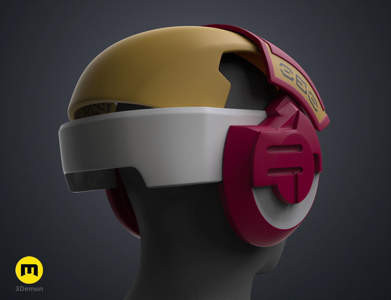 Sabine Speeder Helmet - Ahsoka 3D print model_29