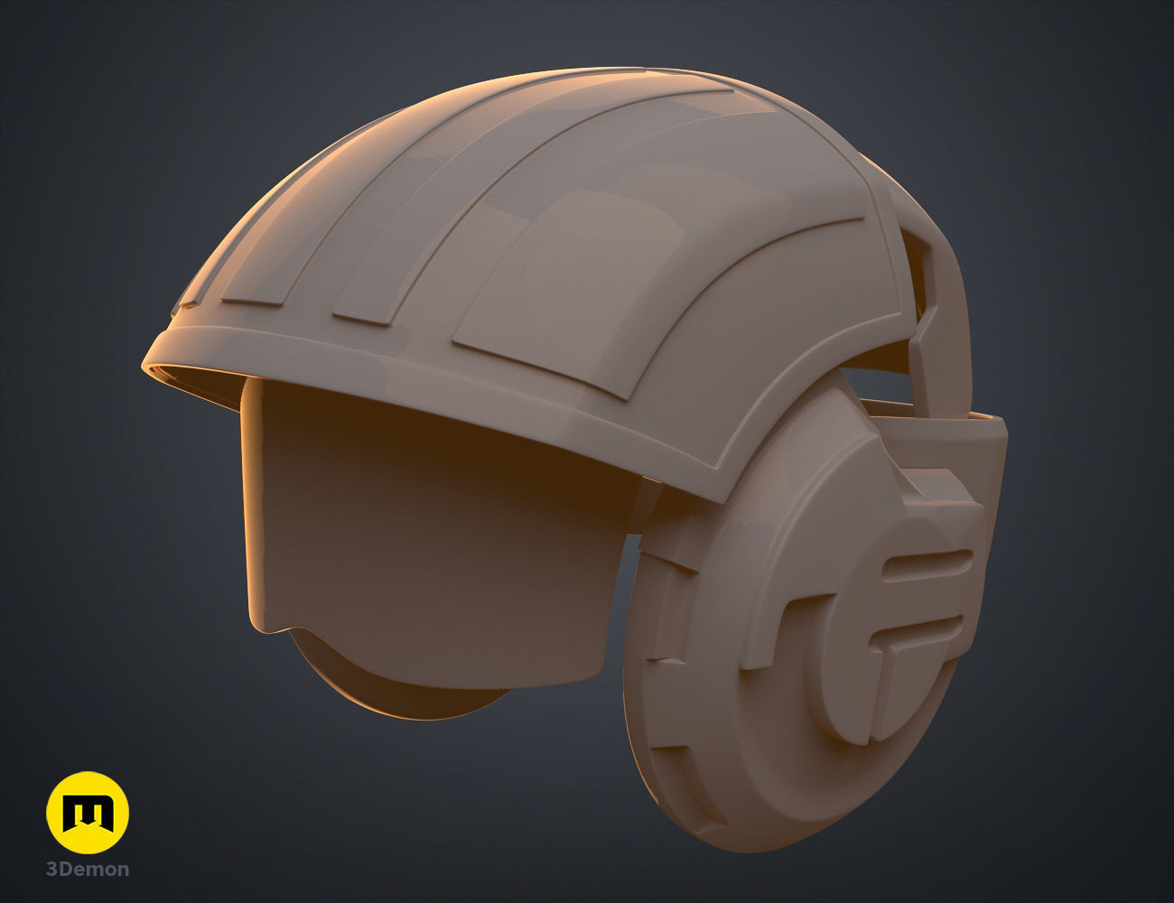 Sabine Speeder Helmet - Ahsoka 3D print model_17