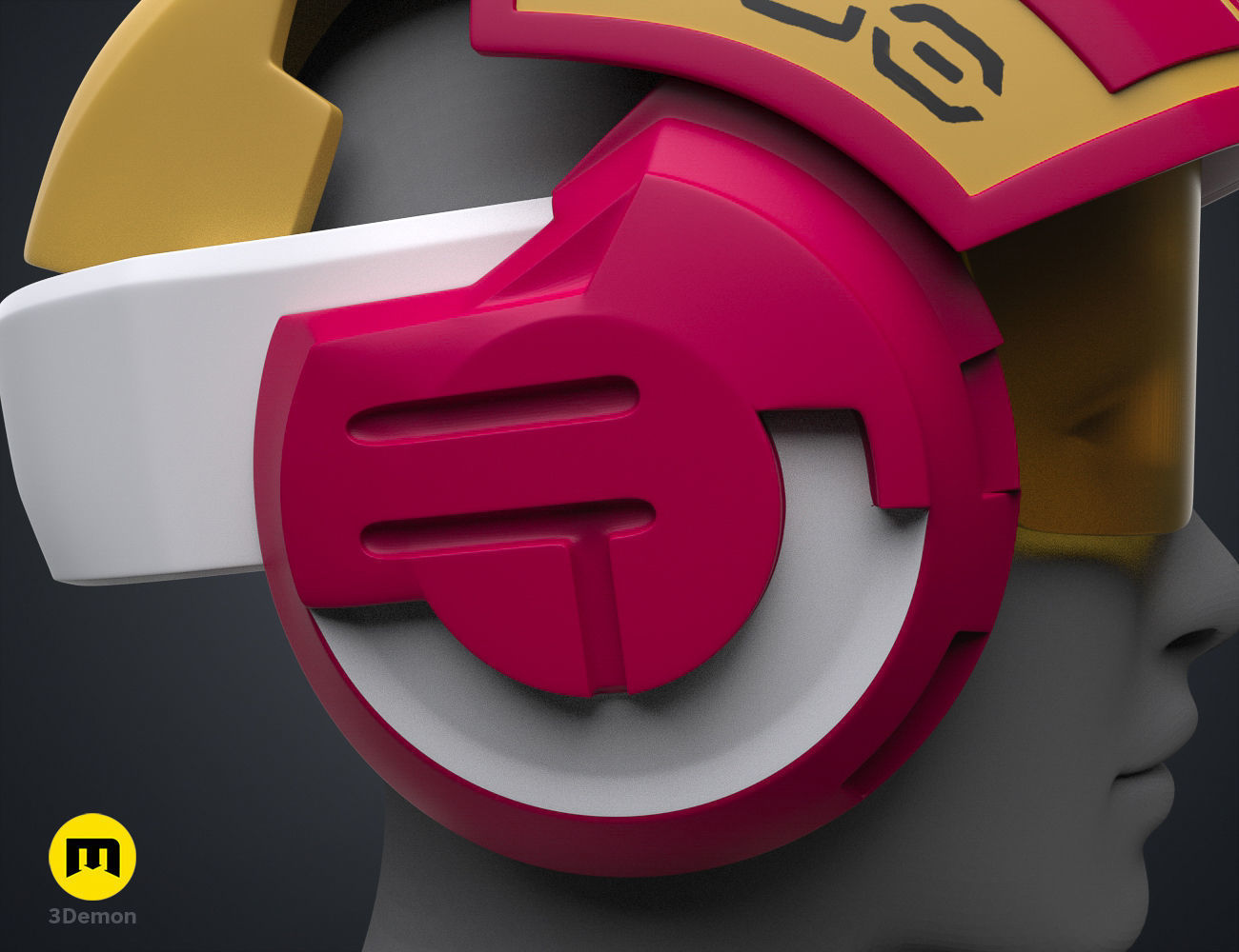 Sabine Speeder Helmet - Ahsoka 3D print model_16