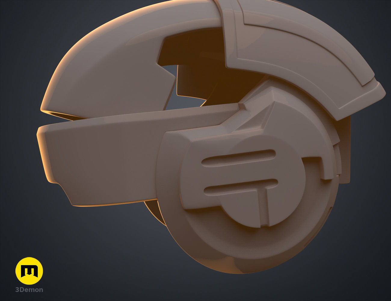 Sabine Speeder Helmet - Ahsoka 3D print model_25