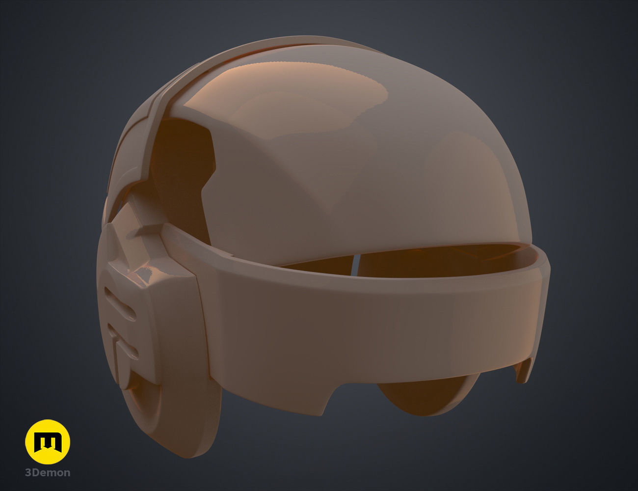 Sabine Speeder Helmet - Ahsoka 3D print model_21