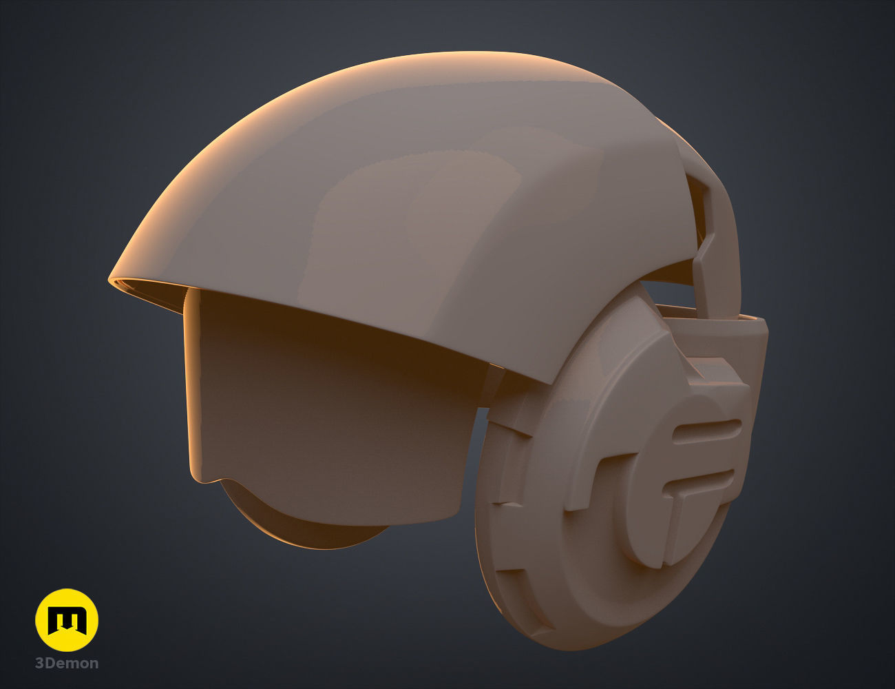 Sabine Speeder Helmet - Ahsoka 3D print model_19