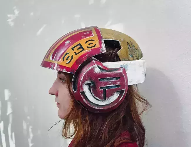 Sabine Speeder Helmet - Ahsoka 3D print model