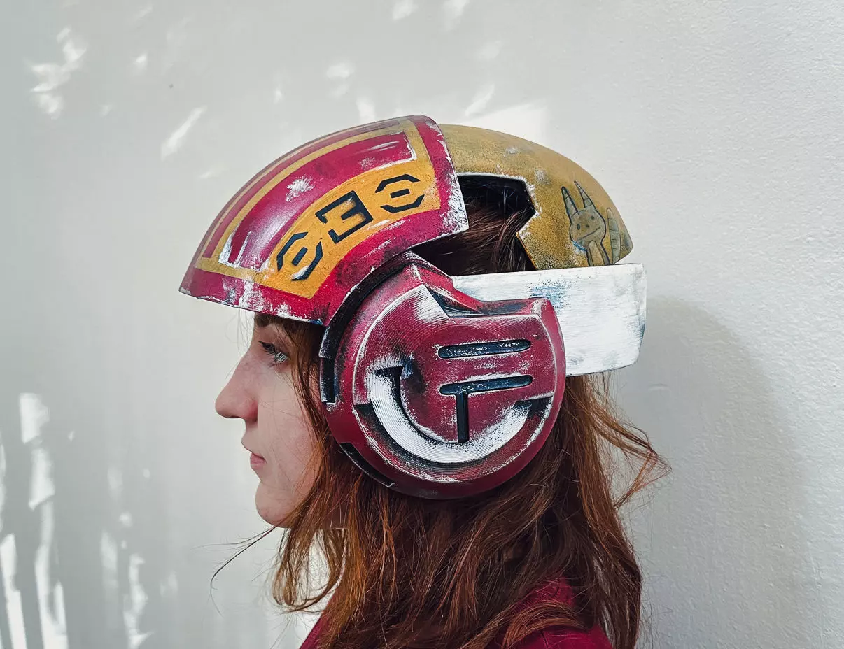 Sabine Speeder Helmet - Ahsoka 3D print model_0