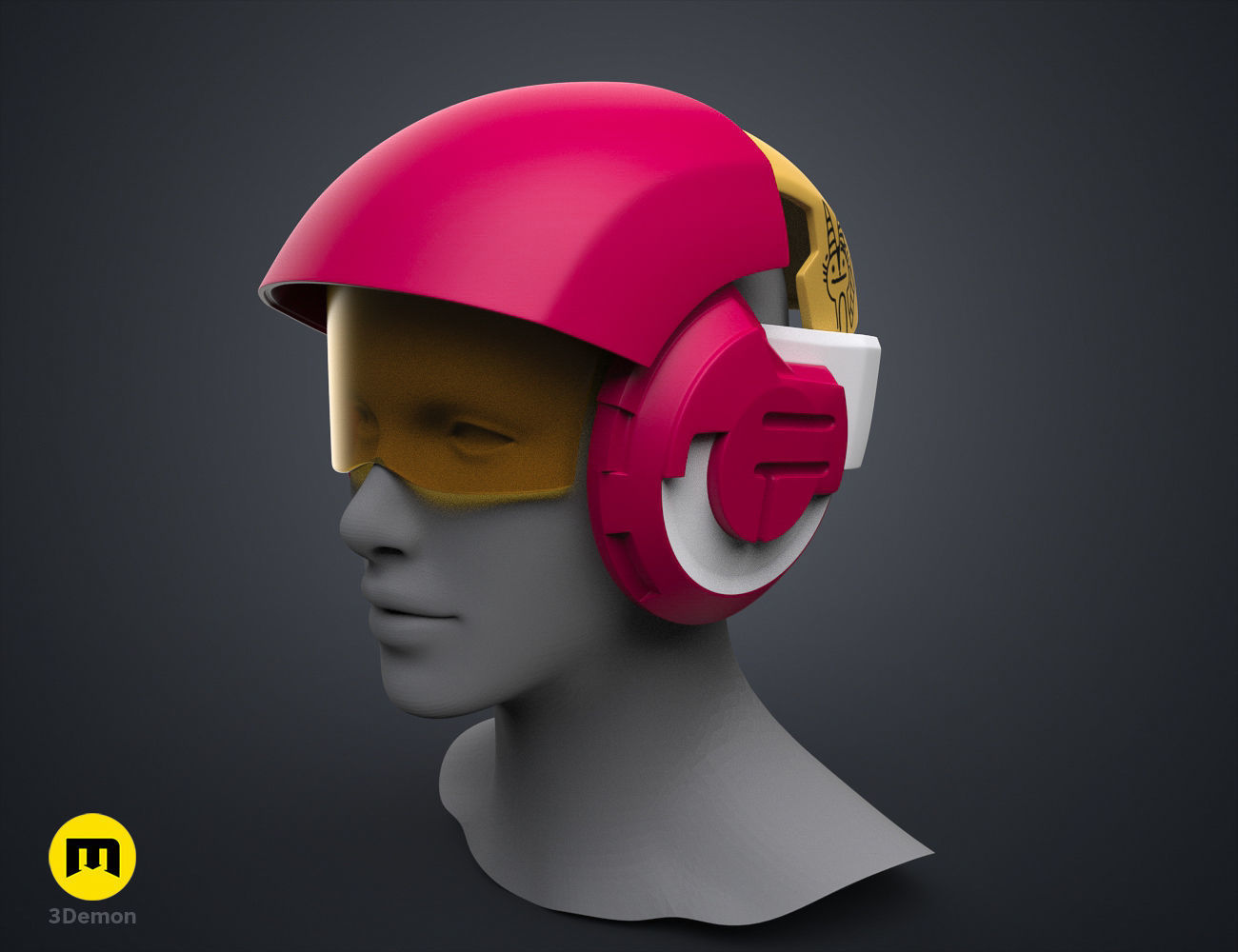 Sabine Speeder Helmet - Ahsoka 3D print model_33