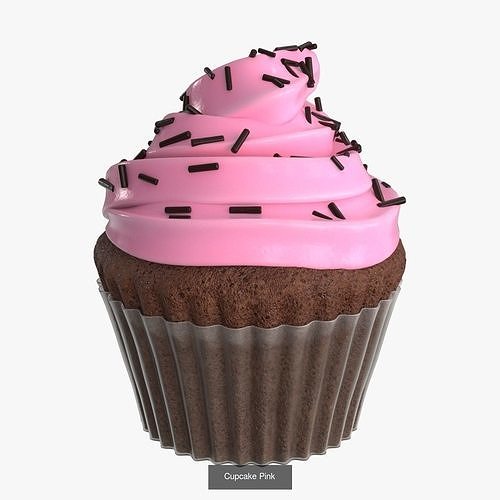 Cupcake Collection 3D Model Pack 4