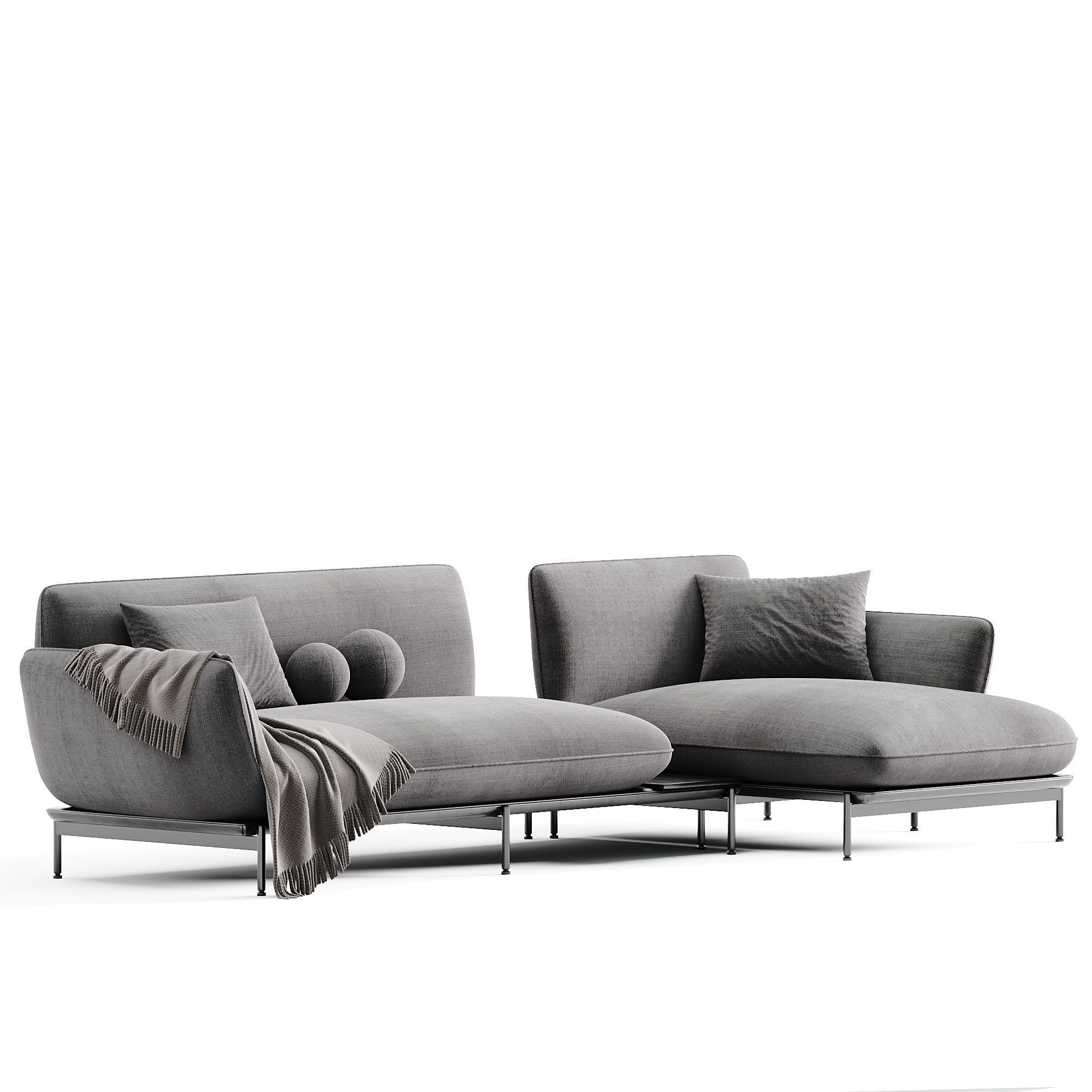 Sofa LOTUS By Blanche 3D model_8