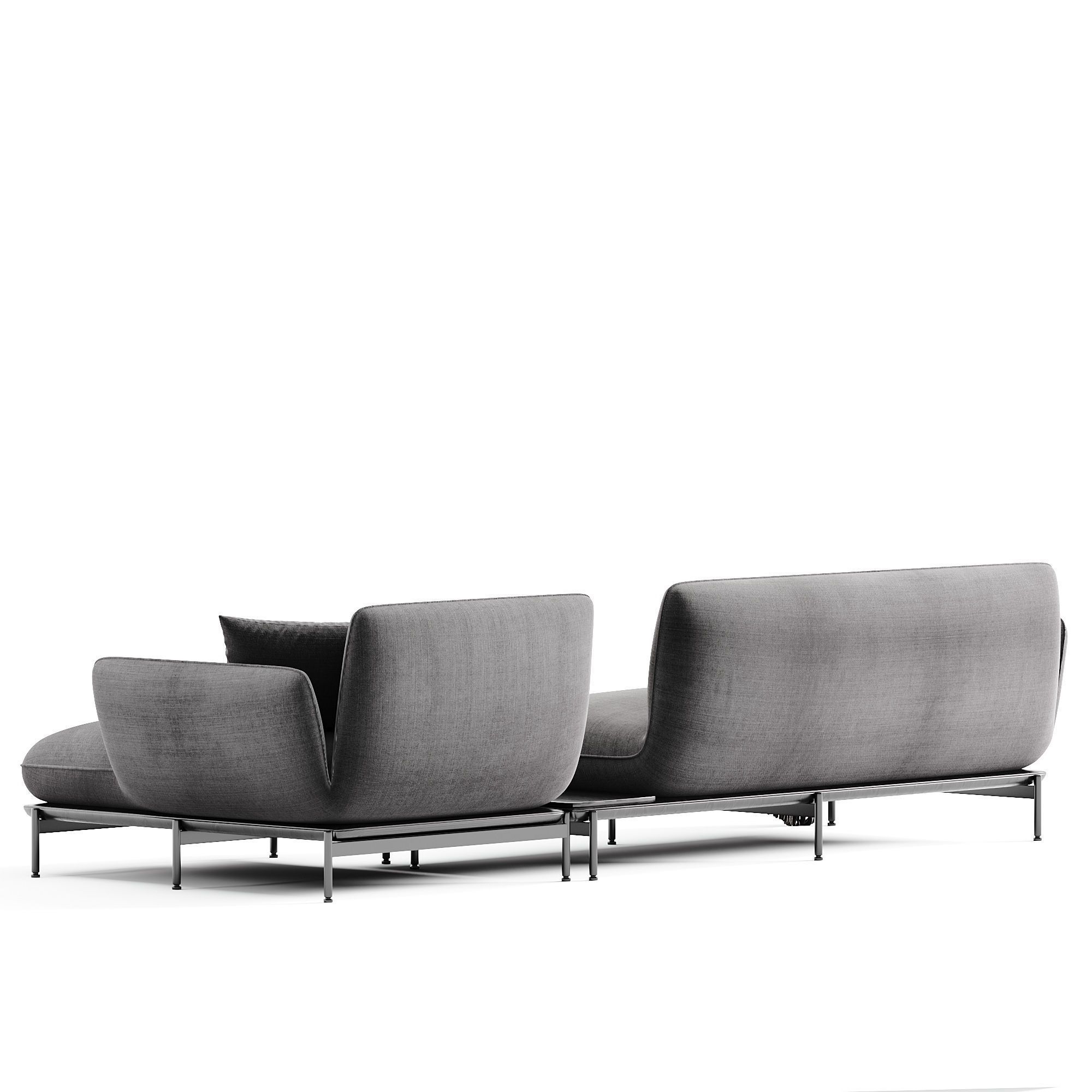 Sofa LOTUS By Blanche 3D model_9