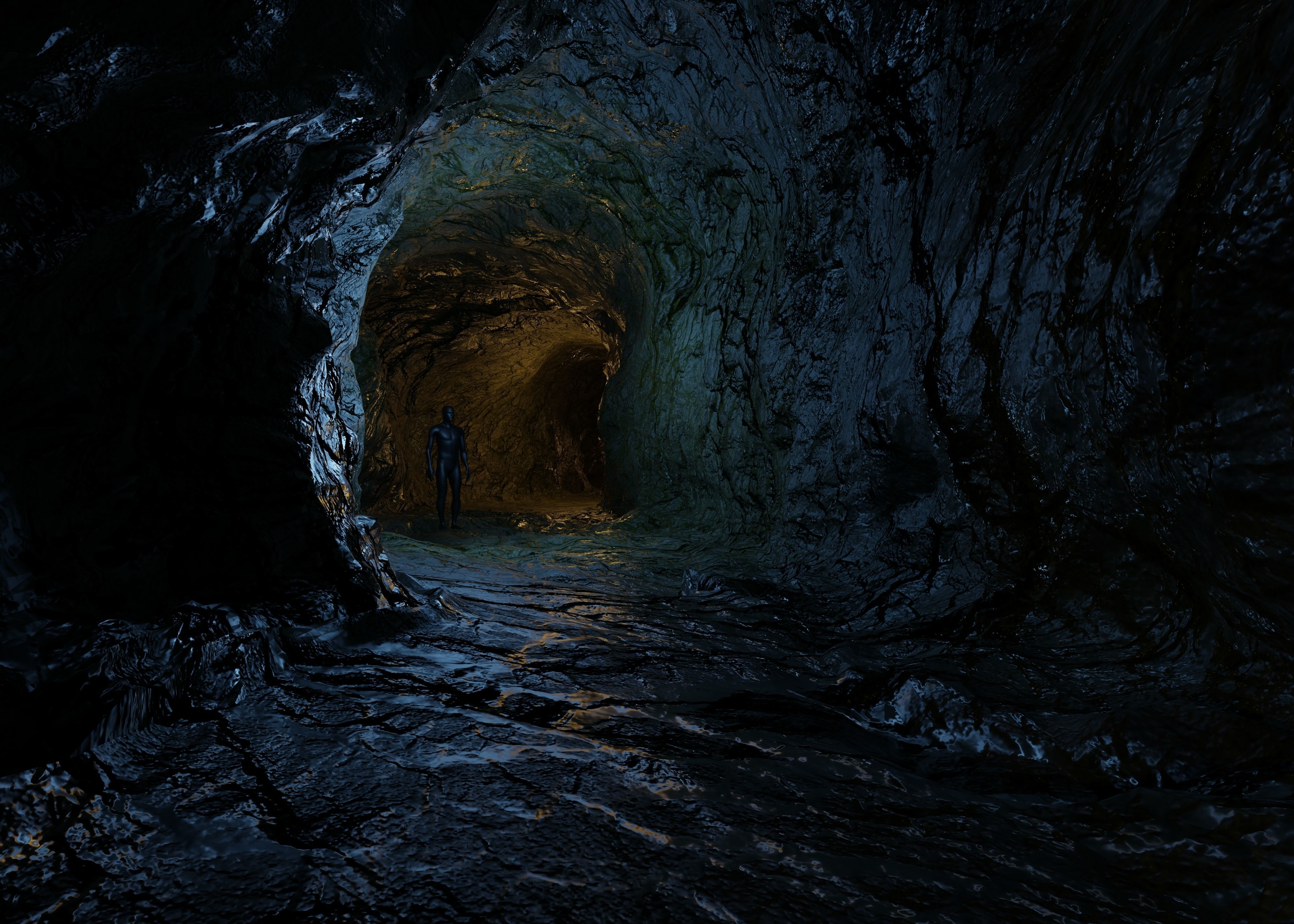 Caves Pack 3D Model Collection_3