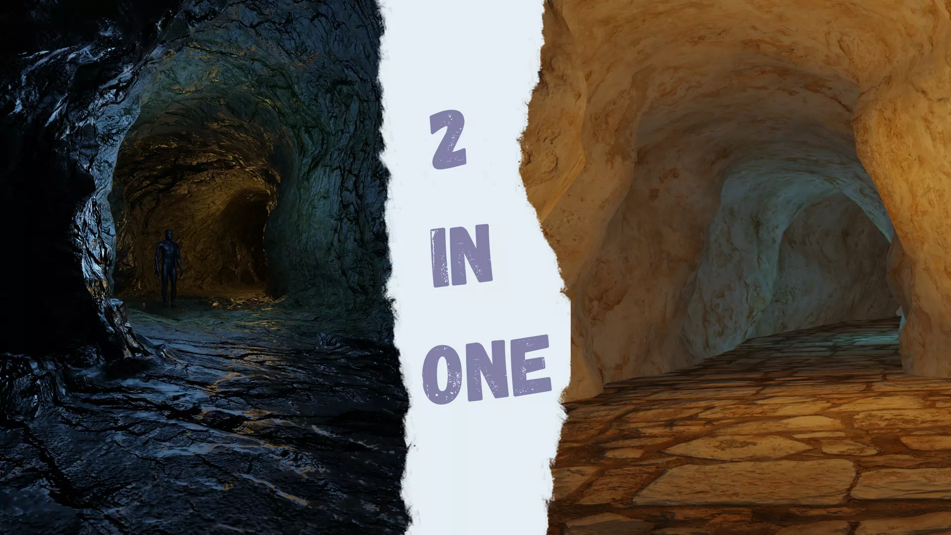 Caves Pack 3D Model Collection_0