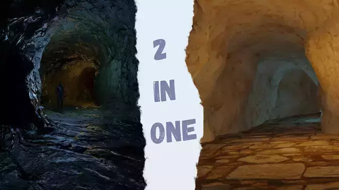 Caves Pack 3D Model Collection