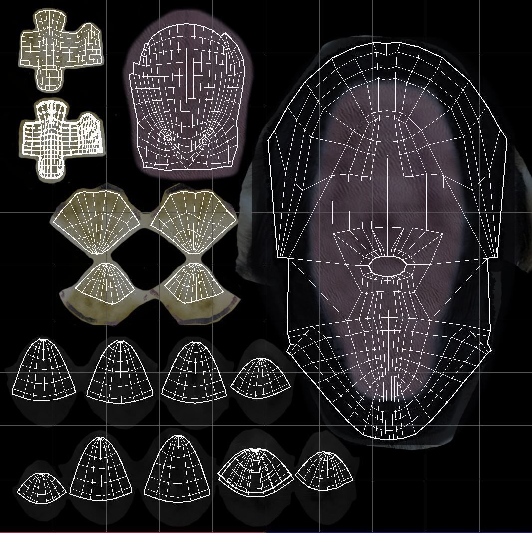 Humanoid Polar Bear  3D model_11