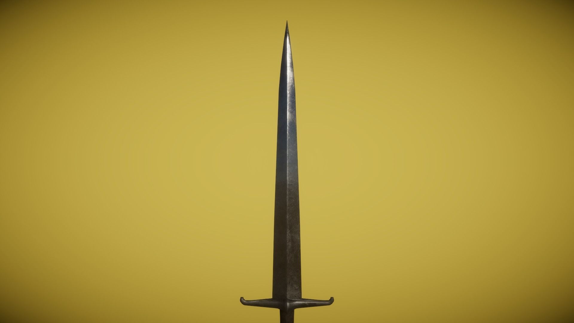 Real World - Medieval Swords Low-poly 3D model_4