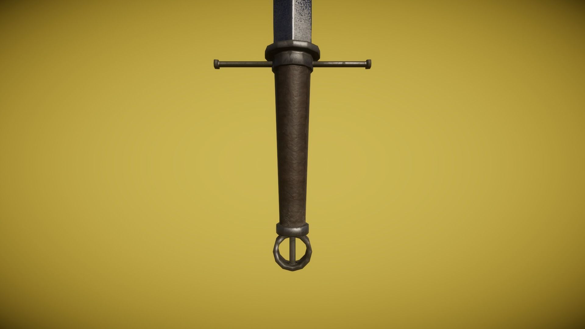 Real World - Medieval Swords Low-poly 3D model_21