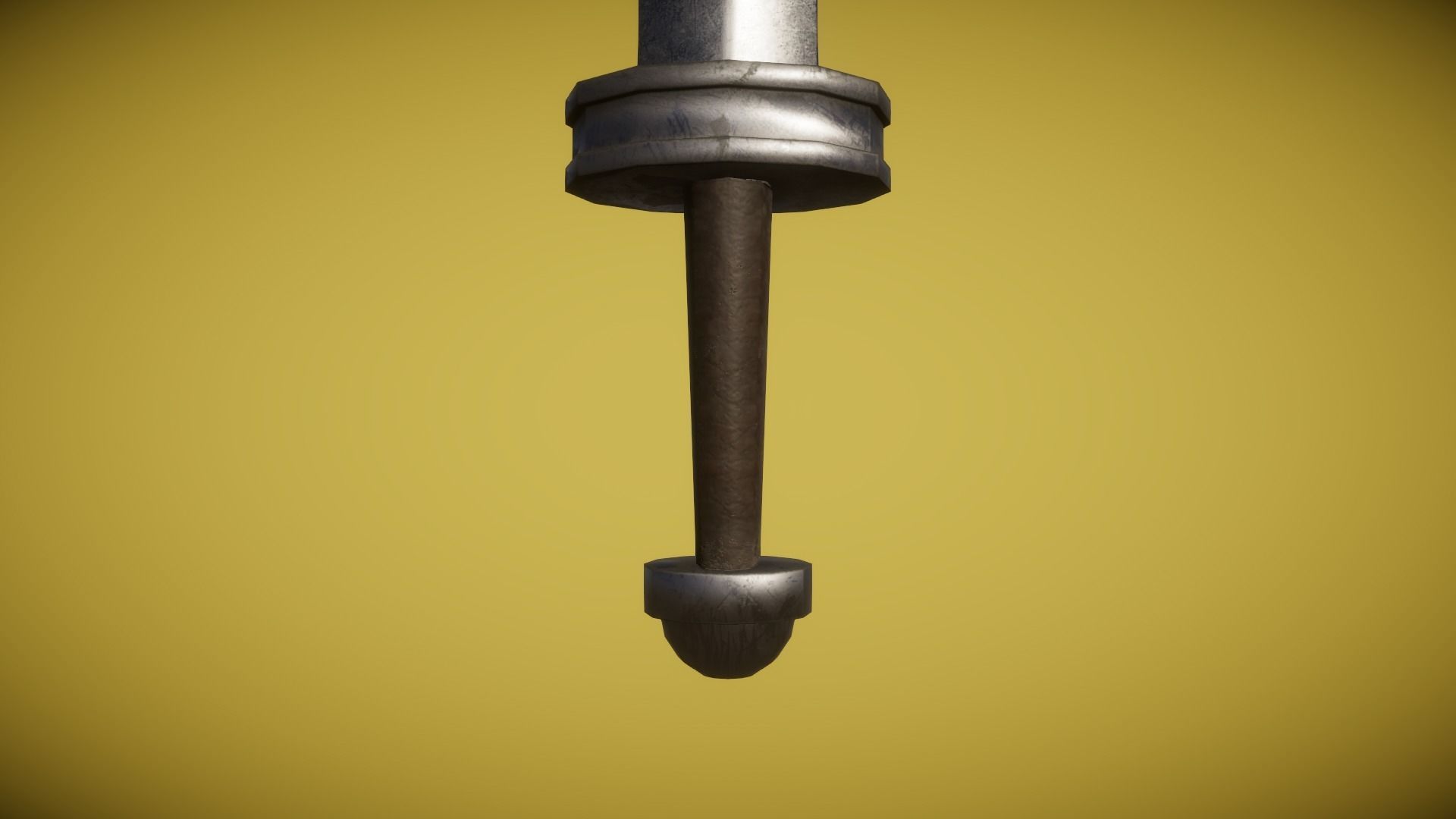 Real World - Medieval Swords Low-poly 3D model_13