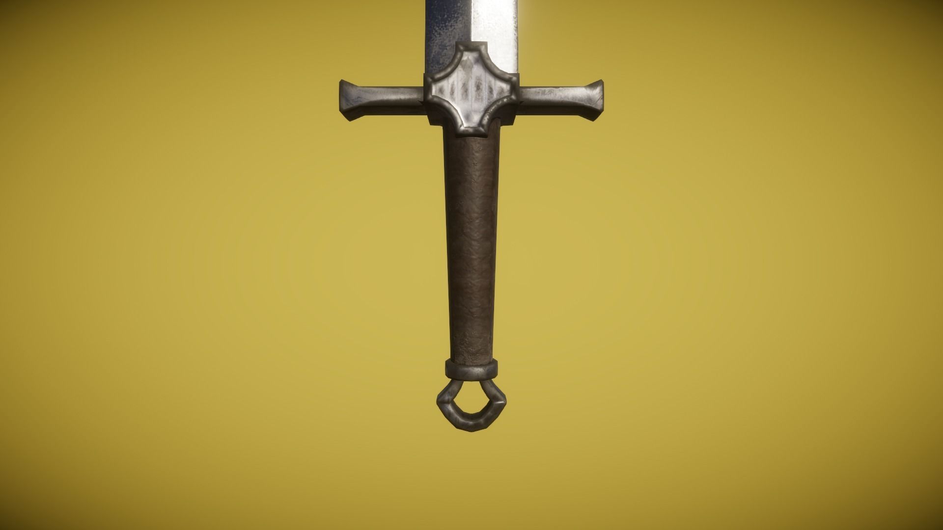 Real World - Medieval Swords Low-poly 3D model_17