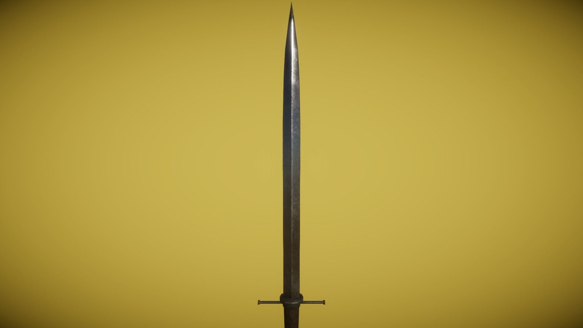 Real World - Medieval Swords Low-poly 3D model_20