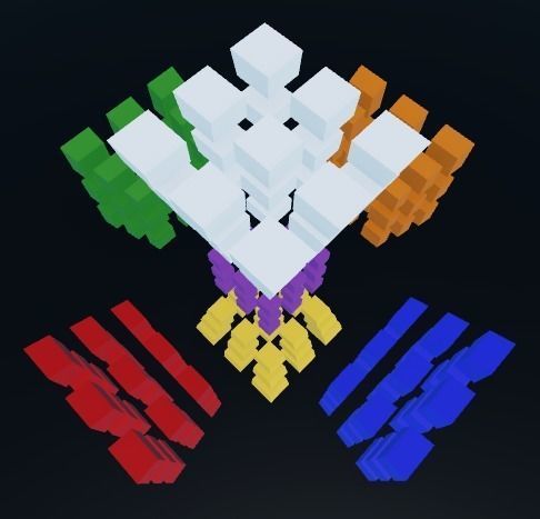 4D Rubiks Cube Analog - 3D Model 3D model_3