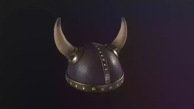 Viking Helmet 3D Model