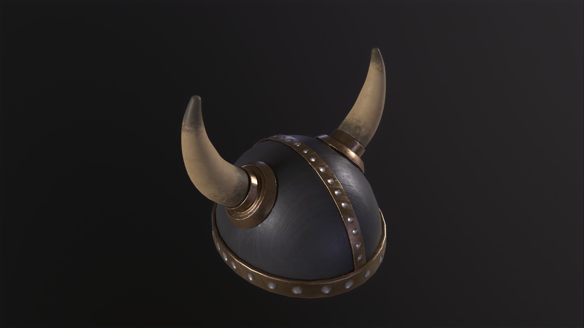 Viking Helmet 3D Model Low-poly 3D model_4