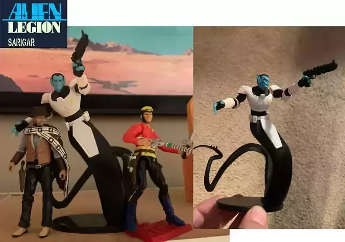 Alien Legion Sarigar Pose 2 