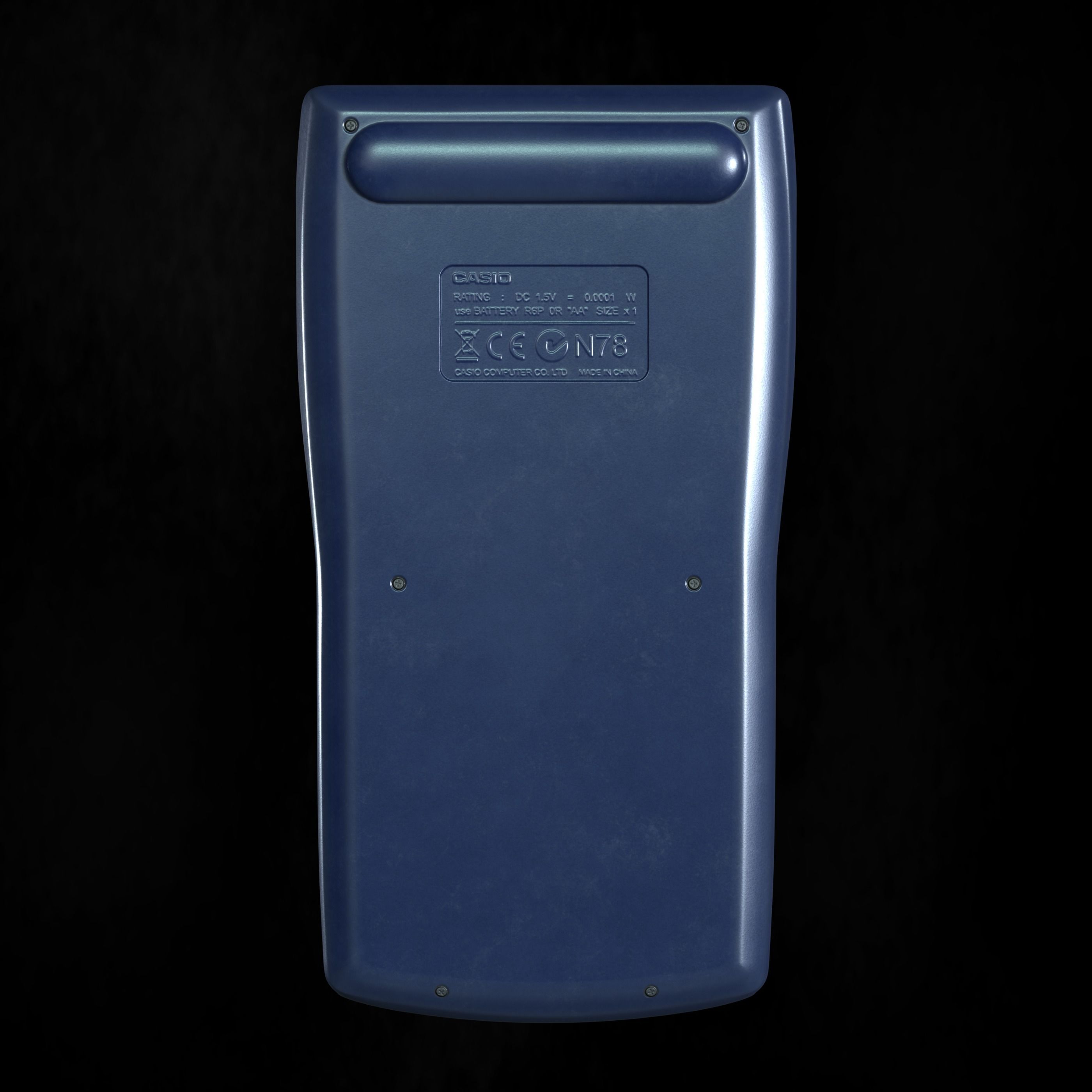 Casio Scientific Calculator FX-82MS 3D model_5