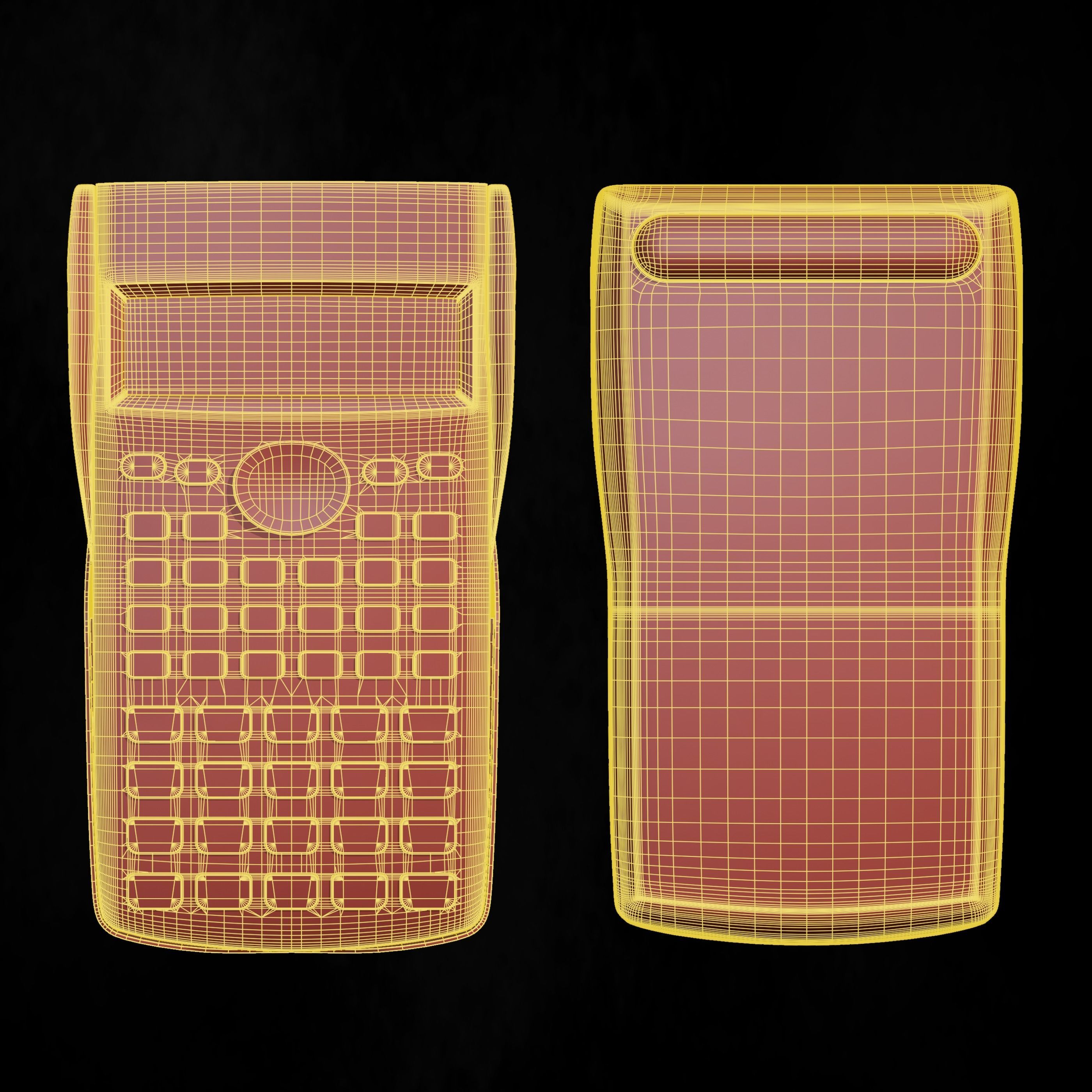Casio Scientific Calculator FX-82MS 3D model_8