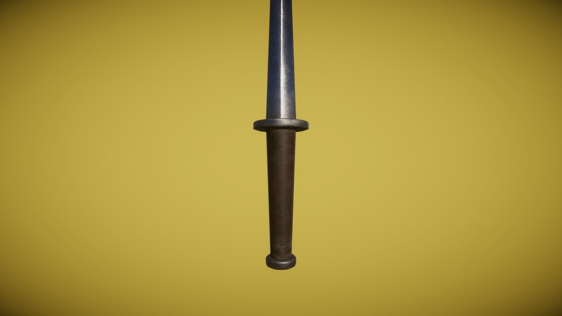 Real World - Medieval Daggers Low-poly 3D model_13