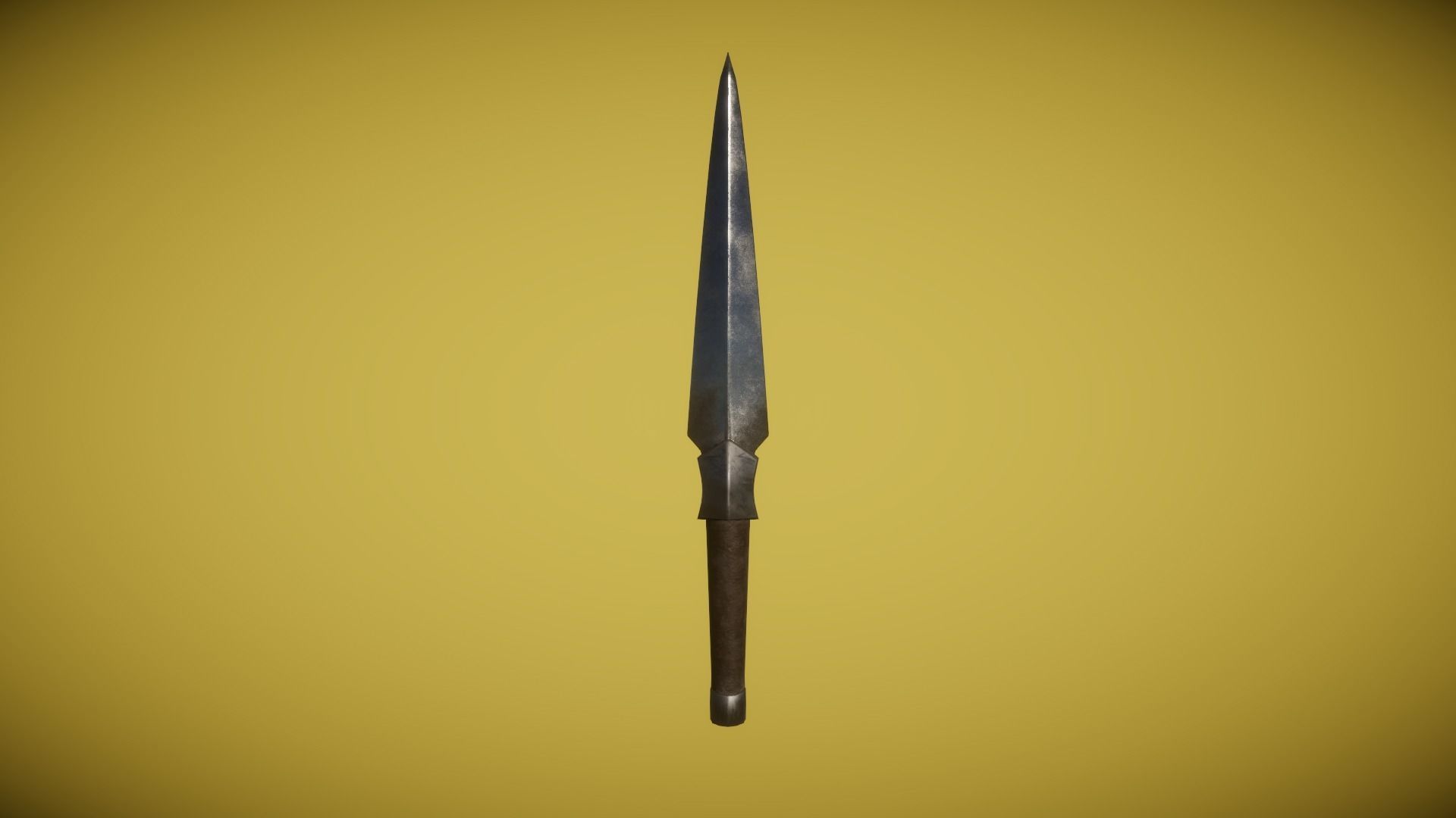 Real World - Medieval Daggers Low-poly 3D model_18