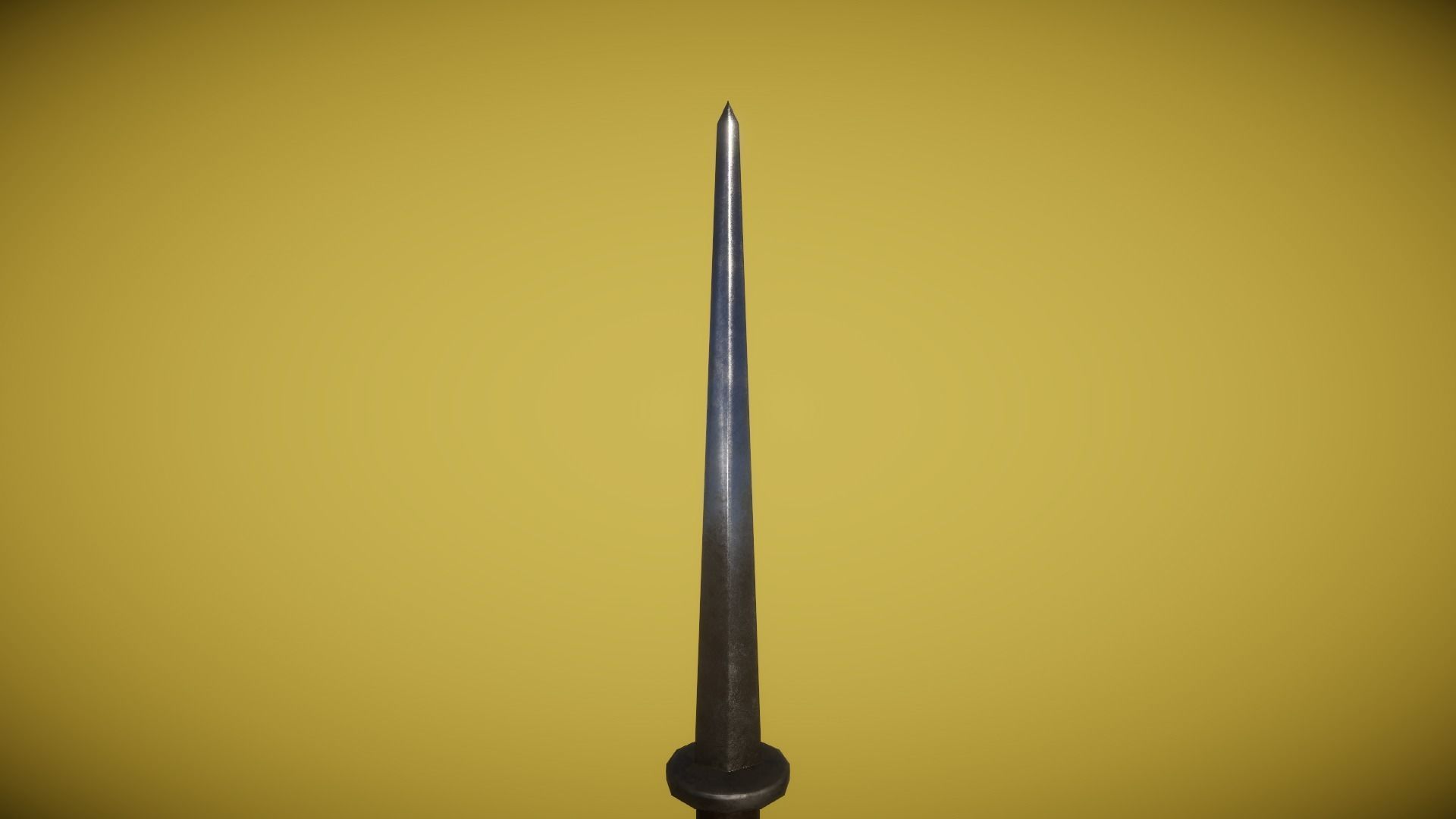 Real World - Medieval Daggers Low-poly 3D model_12
