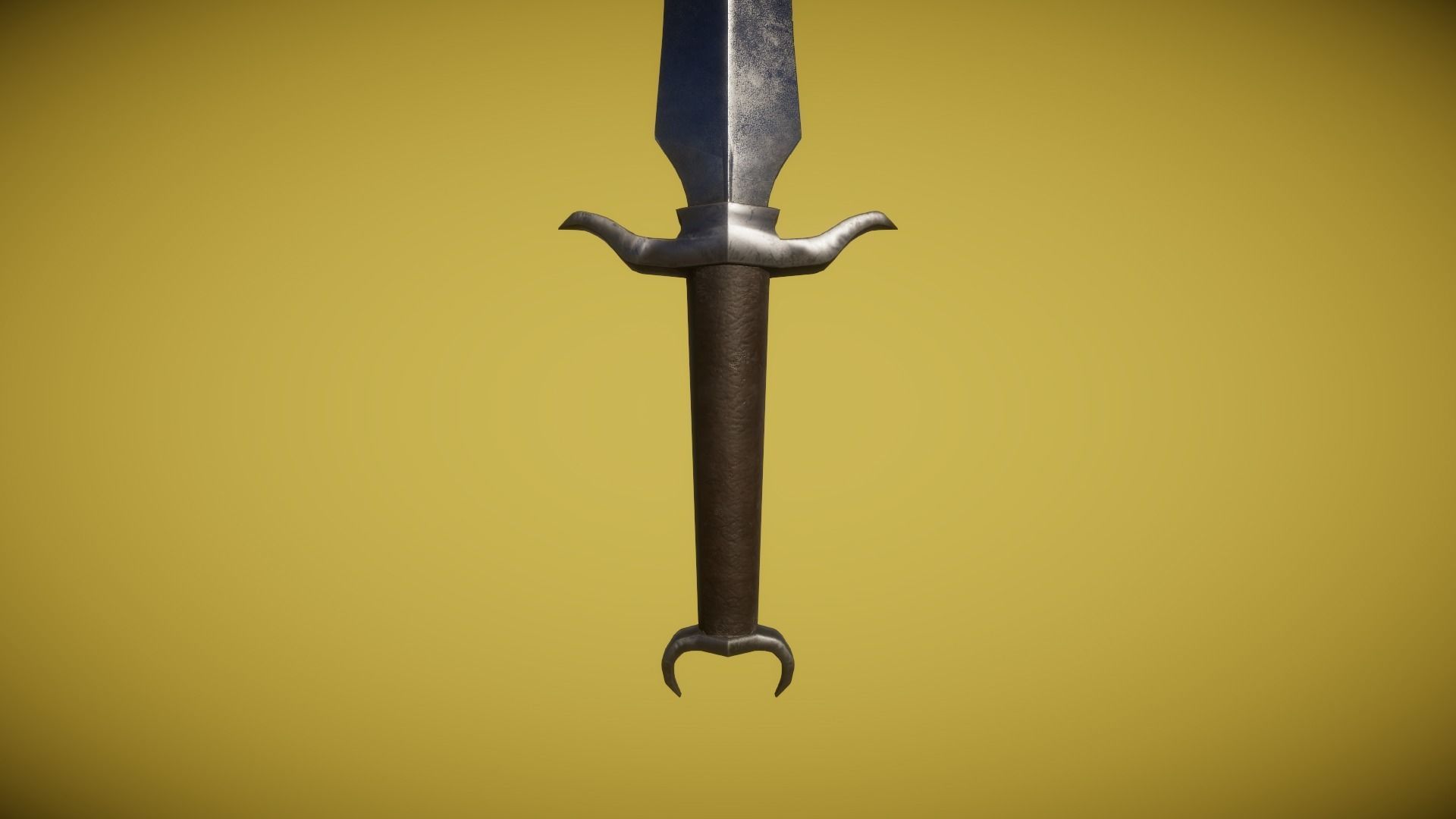 Real World - Medieval Daggers Low-poly 3D model_17
