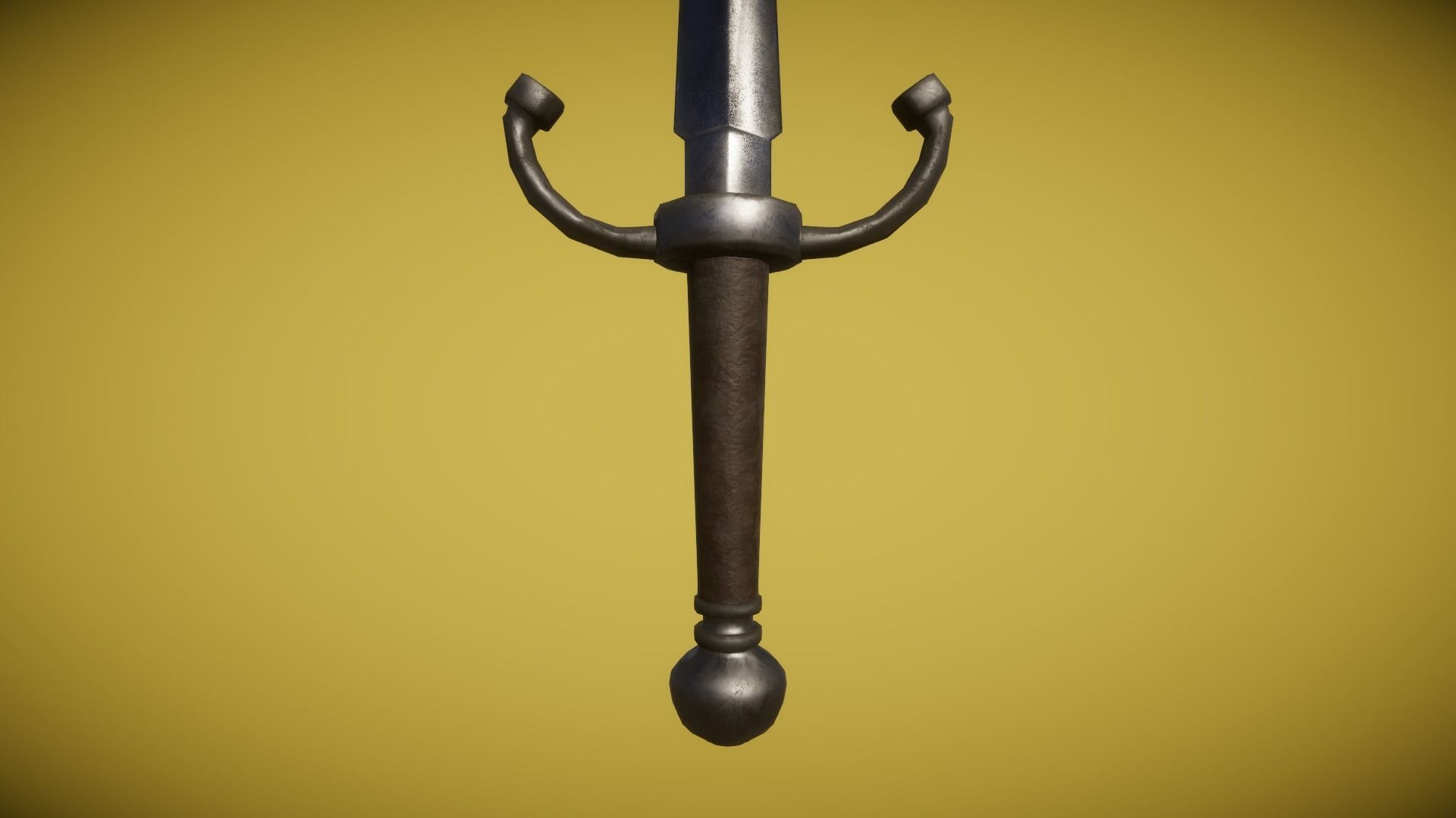 Real World - Medieval Daggers Low-poly 3D model_9