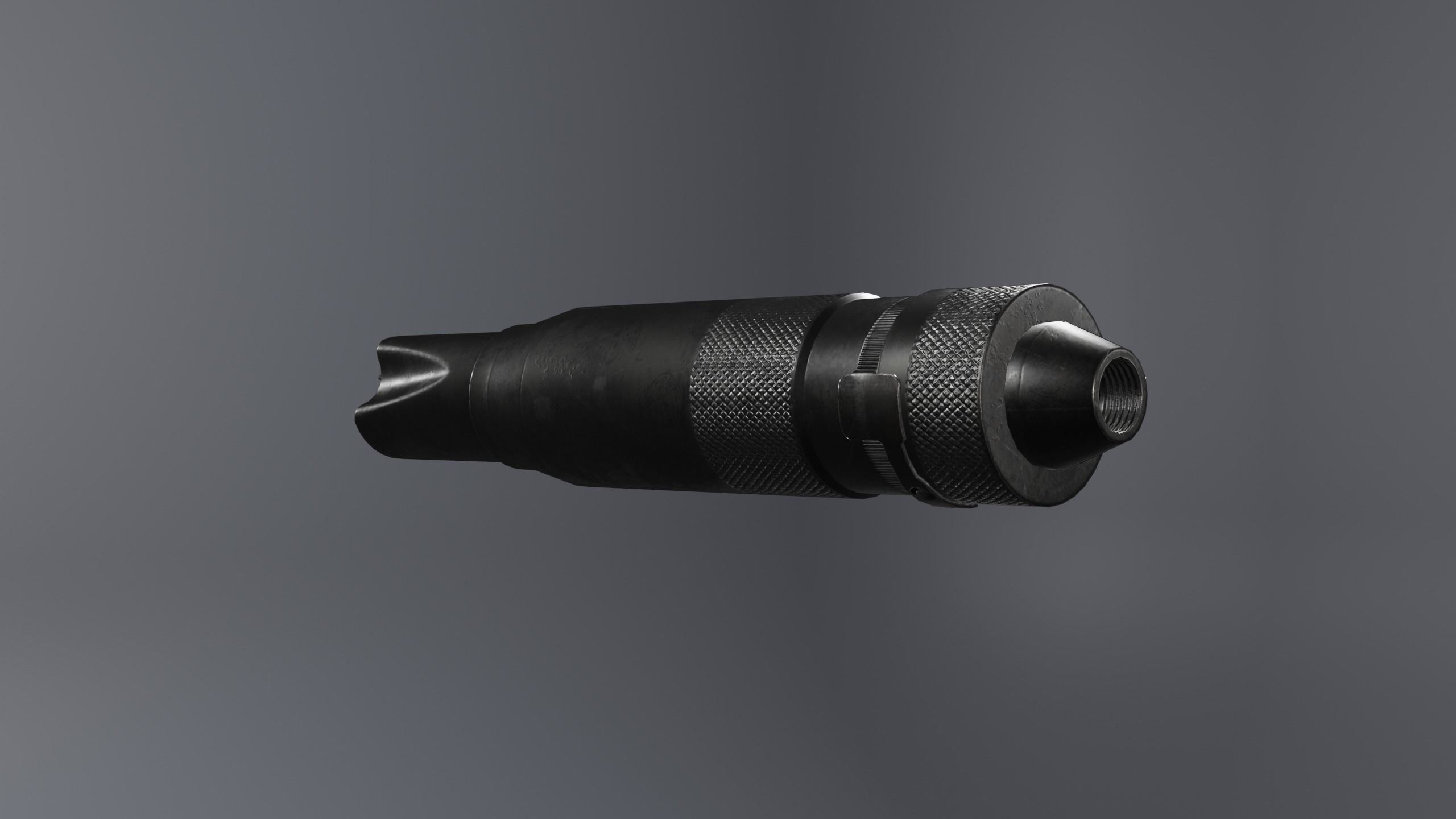 PBS-4 Russian Silencer Low-poly 3D model_2
