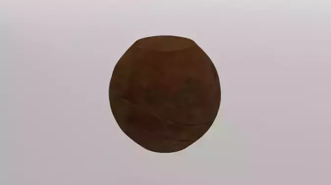 Bludger Low-poly 3D model